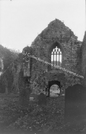 DOMINICAN PRIORY W.WINDOW FROM TOWER